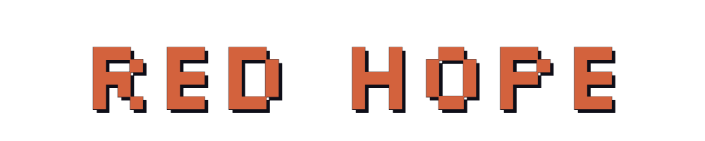 Red Hope orange wordmark